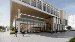Rendering of new Downstate Annex, via downstateadvisoryboard.org